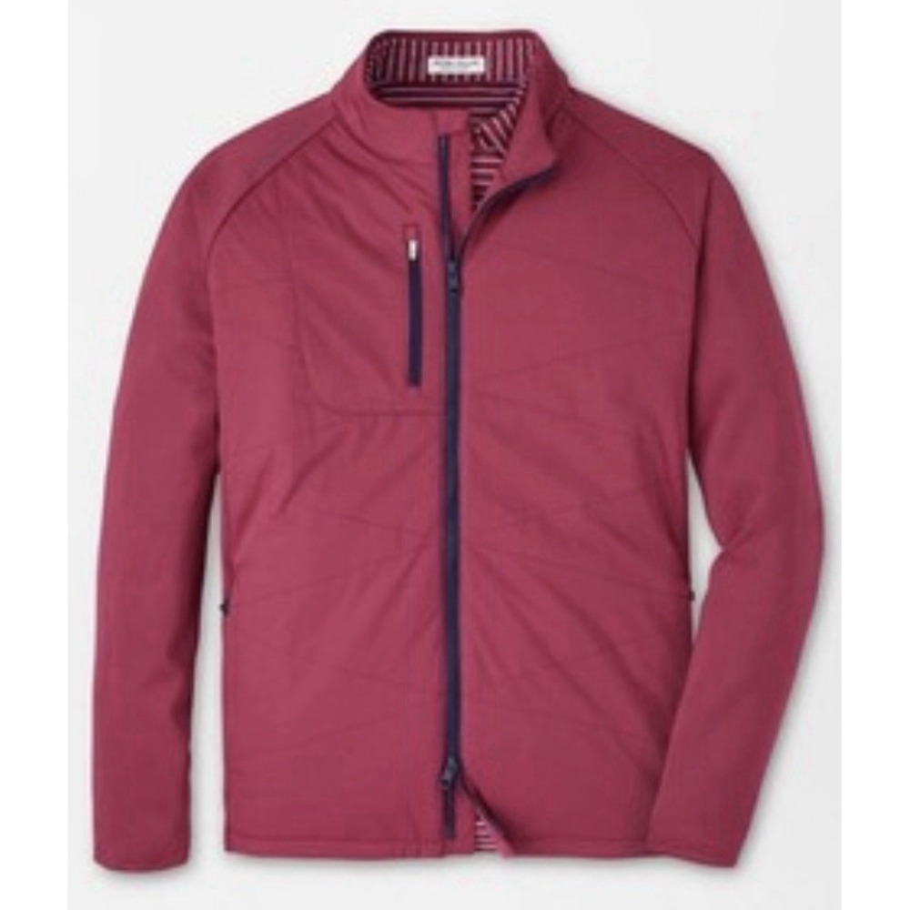 PETER MILLAR Crown Sport Merge Elite Hybrid Golf Jacket Full Zip Men Size Small
